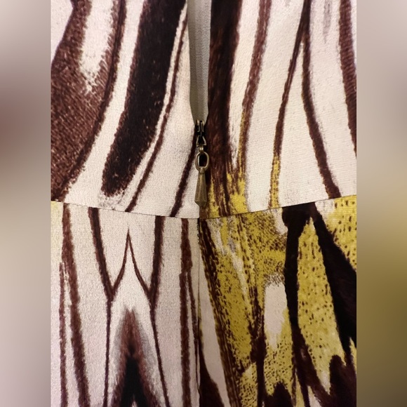 Leifsdottir OP silk Sarita butterfly print mini dress from Anthropologie - Picture 12 of 13